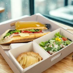 Baguette Box, Gourmet Box Lunch, Catering ejecutivo